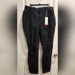 Ashley Stewart Black Denim Jeans